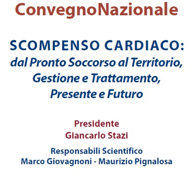 locandina convegno nazionale scompenso cardiaco